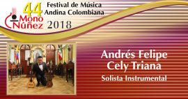 Andrés Felipe Cely Triana – Solista Instrumental