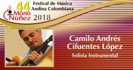Camilo Andrés Cifuentes López Solista Instrumental